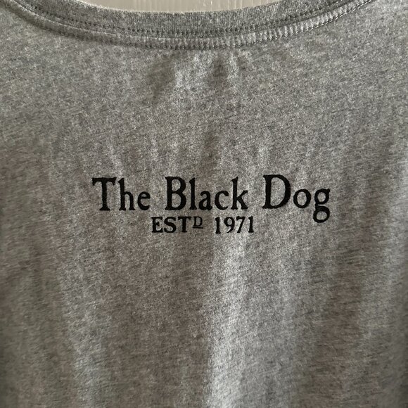 The Black Dog Gray Long sleeve Shirt Size Medium - Picture 4 of 4
